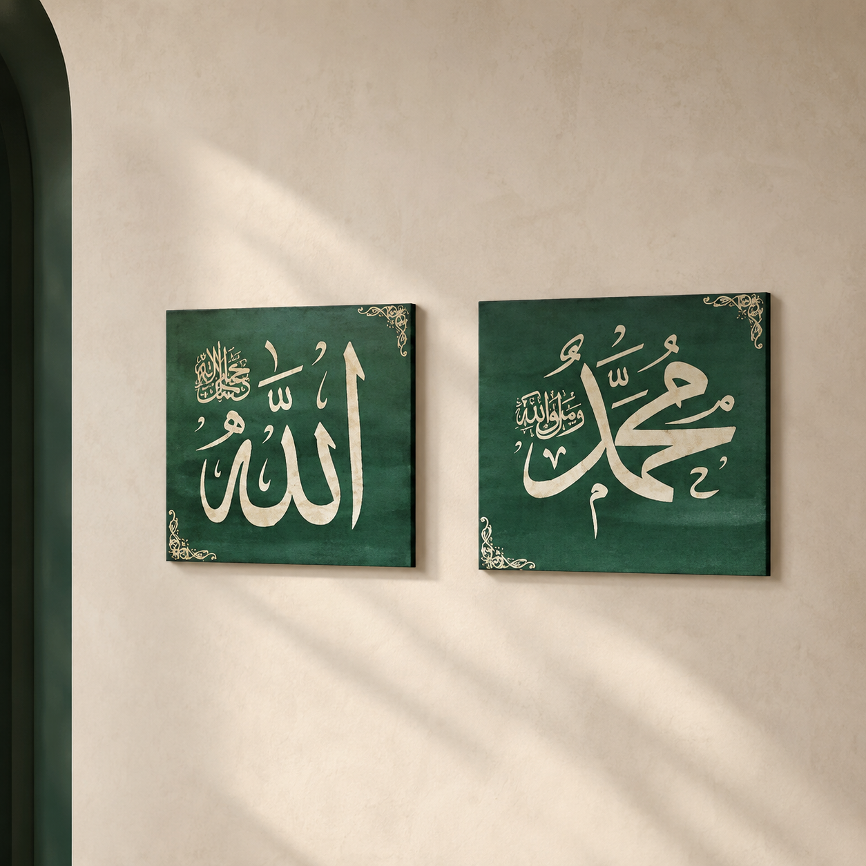 Wandset · Groen